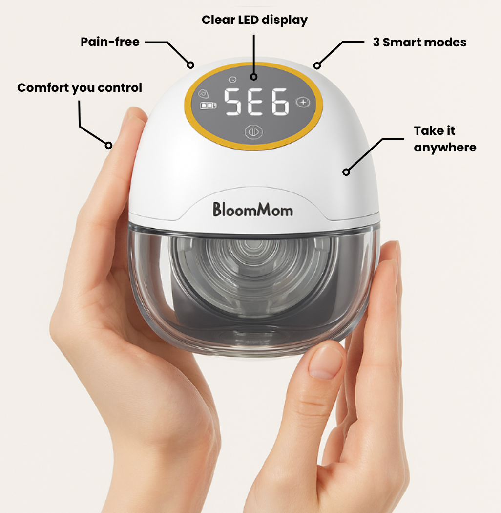 BloomMom - Hands-Free Breast Pump